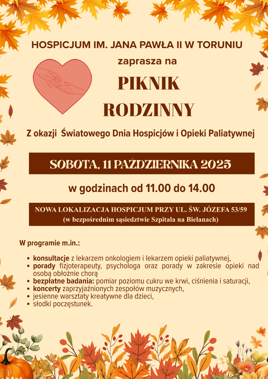 Światowy Dzień Hospicjów i Opieki Paliatywnej